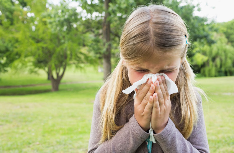 Child with Hay fever